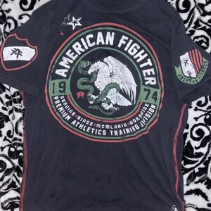 American fighter T shirt size medium
